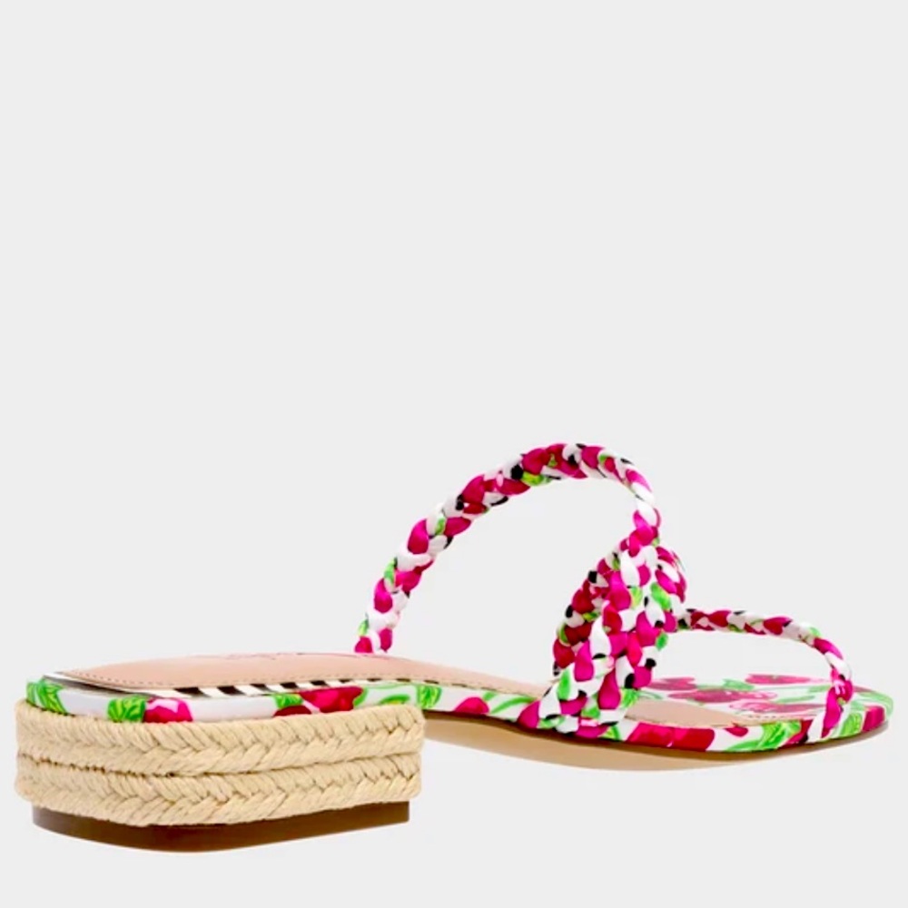New Betsey Johnson Grovee Braided Dress Sandals - Picture 9 of 12
